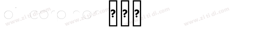 bill corp nar字体转换